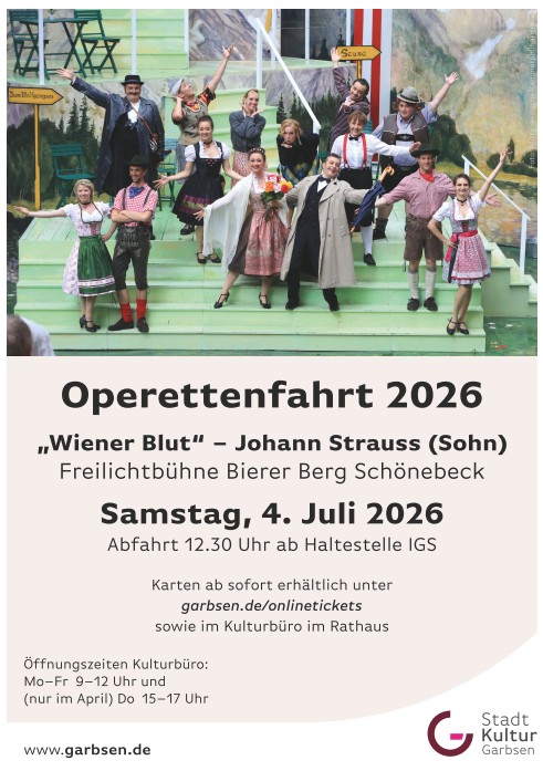 Operettenfahrt schonebeck 2026